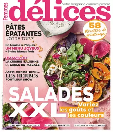 Délices De Femmes d’Aujourd’hui N°4 – Mars 2022  [Magazines]