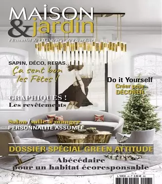 Maison et Jardin N°43 – Novembre-Décembre 2020  [Magazines]