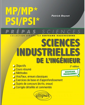 Sciences industrielles de l'ingénieur MP/MP-PSI/PSI  [Livres]