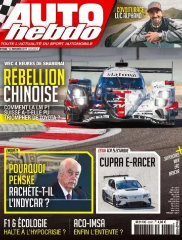 Auto Hebdo - 13 Novembre 2019  [Magazines]