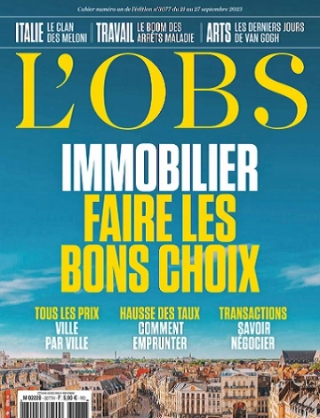 L’Obs N°3077 Du 21 au 27 Septembre 2023  [Magazines]