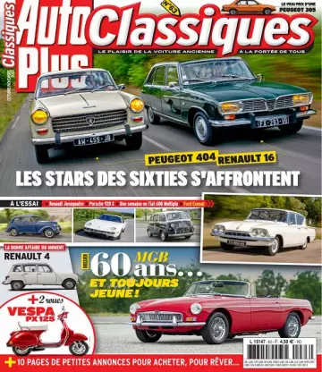 Auto Plus Classiques N°63 – Octobre-Novembre 2022  [Magazines]