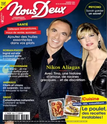 Nous Deux N°3934 Du 22 au 28 Novembre 2022  [Magazines]