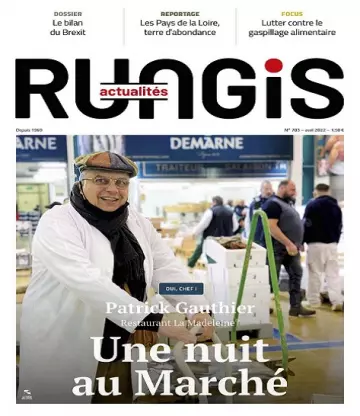 Rungis Actualités N°783 – Avril 2022  [Magazines]