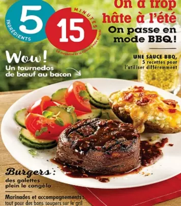 5 ingrédients 15 minutes – Mai 2021  [Magazines]