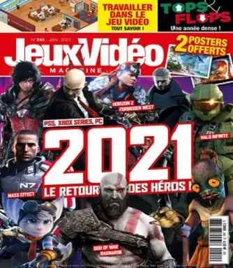 Jeux Vidéo Magazine N°240 – Janvier 2021  [Magazines]