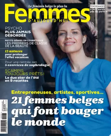 Femmes D’Aujourd’hui N°35 Du 29 Août 2019  [Magazines]