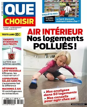 Que Choisir N°590 – Avril 2020  [Magazines]