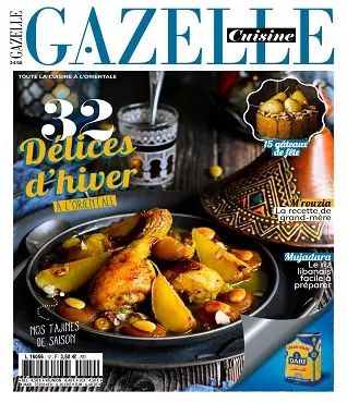 Gazelle Cuisine N°12 – Hiver 2020  [Magazines]