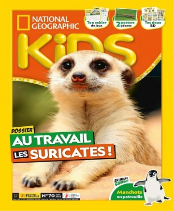 National Geographic Kids N°70 – Juin 2023  [Magazines]