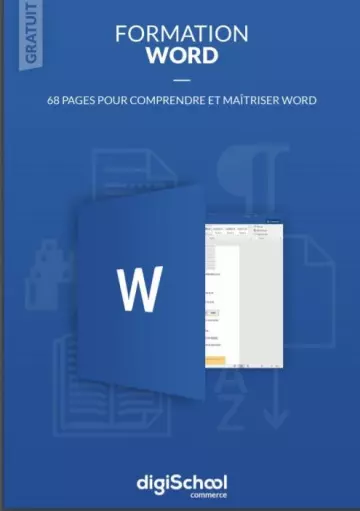 Formation Word - 68 pages pour comprendre et maîtriser Word  [Livres]