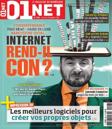 01Net N°986 Du 16 au 29 Novembre 2022  [Magazines]