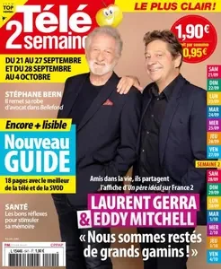 Télé 2 Semaines - 21 Septembre 2024  [Magazines]