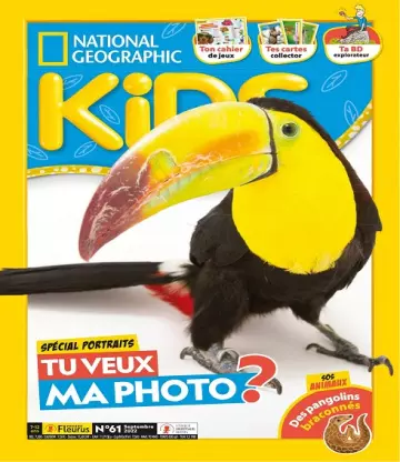 National Geographic Kids N°61 – Septembre 2022  [Magazines]