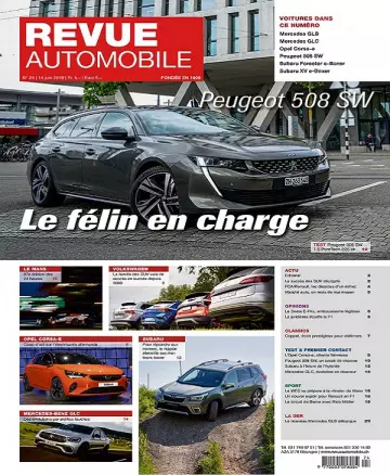 Revue Automobile N°24 Du 14 Juin 2019  [Magazines]