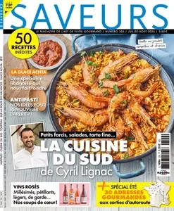 Saveurs France - Juillet-Août 2024  [Magazines]