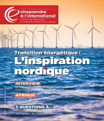 Entreprendre à l’international N°618 – Septembre-Octobre 2021  [Magazines]