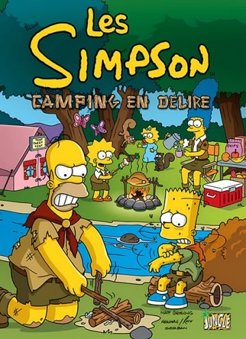 LES SIMPSON T01 - CAMPING EN DÉLIRE  [BD]