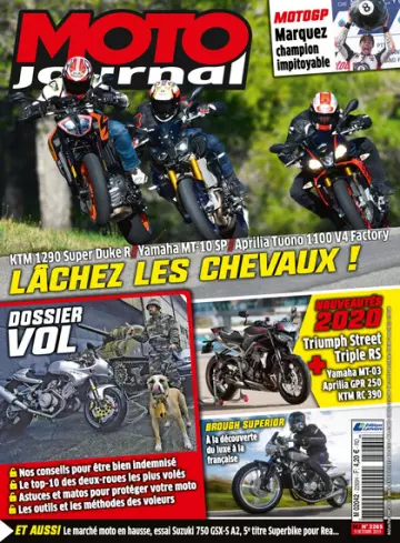 Moto Journal - 9 Octobre 2019  [Magazines]