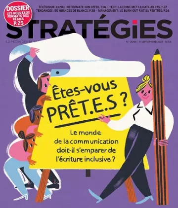 Stratégies N°2096 Du 9 au 15 Septembre 2021  [Magazines]