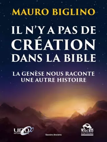 Il n'y a pas de création dans la Bible  Mauro Biglino  [Livres]