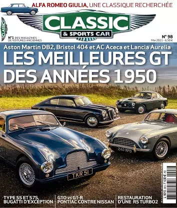 Classic et Sports Car N°98 – Mai 2021  [Magazines]