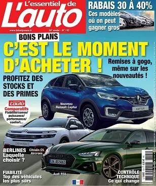 L’Essentiel De L’Auto N°125 – Juillet-Septembre 2020  [Magazines]