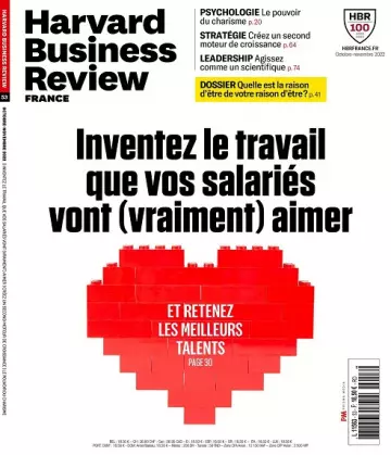 Harvard Business Review N°53 – Octobre-Novembre 2022  [Magazines]