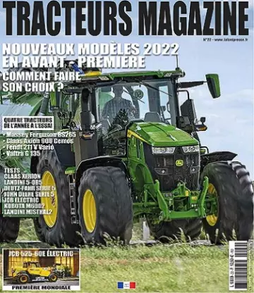 Tracteurs Magazine N°22 – Juillet-Septembre 2021  [Magazines]