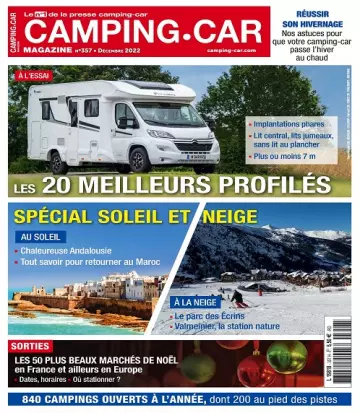 Camping-Car Magazine N°357 – Décembre 2022  [Magazines]