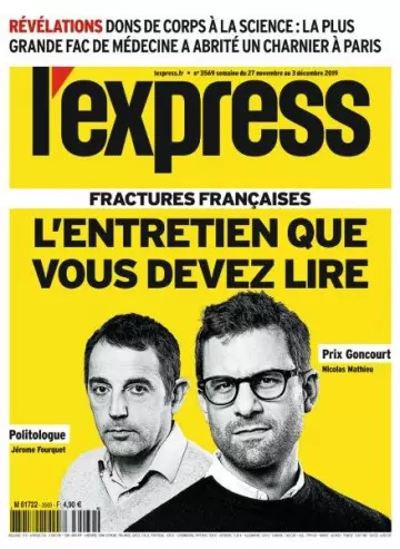 L’Express - 27 Novembre 2019  [Magazines]