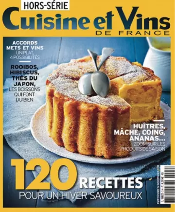 Cuisine et Vins de France Hors Série N°3 – Décembre 2021  [Magazines]