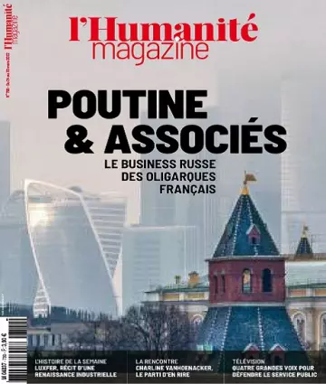 L’Humanité Dimanche N°799 Du 24 au 30 Mars 2022  [Magazines]