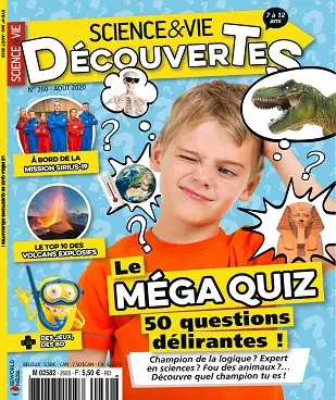 Science et Vie Découvertes N°260 – Août 2020  [Magazines]