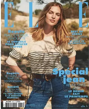 Elle N°3876 Du 3 au 9 Avril 2020  [Magazines]