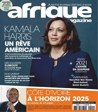 Afrique Magazine N°411-412 – Décembre 2020-Janvier 2021  [Magazines]