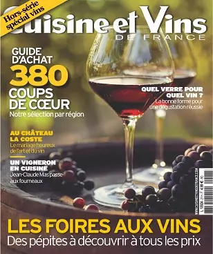 Cuisine et Vins de France Hors Série N°27 – Septembre 2020  [Magazines]