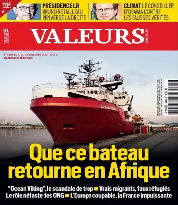 Valeurs Actuelles N°4486 Du 17 au 23 Novembre 2022  [Magazines]