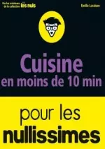 Cuisine en moins de 10 minutes pour les Nullissimes [Livres]