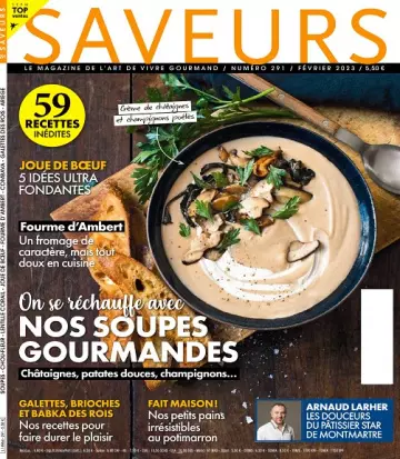 Saveurs N°291 – Février 2023  [Magazines]