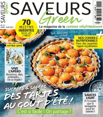 Saveurs Green N°13 – Juillet-Août 2022  [Magazines]