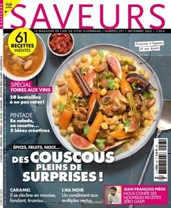 Saveurs France - Septembre 2023  [Magazines]