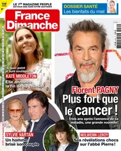 France Dimanche N.4072 - 13 Septembre 2024  [Magazines]