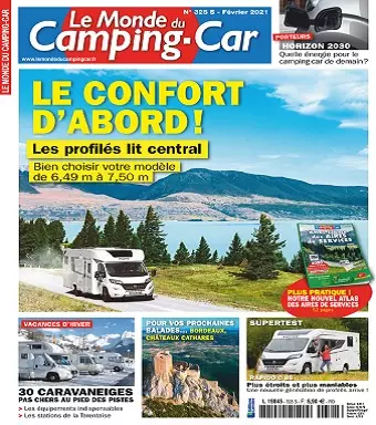 Le Monde Du Camping-Car N°328 S – Février 2021  [Magazines]