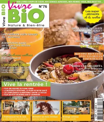 Vivre Bio N°76 – Septembre-Octobre 2021  [Magazines]