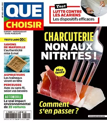 Que Choisir N°601 – Avril 2021  [Magazines]