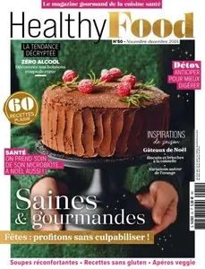 Healthy Food France - Novembre-Décembre 2024  [Magazines]