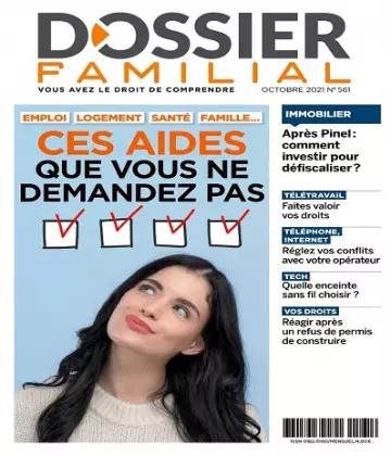 Dossier Familial N°561 – Octobre 2021  [Magazines]