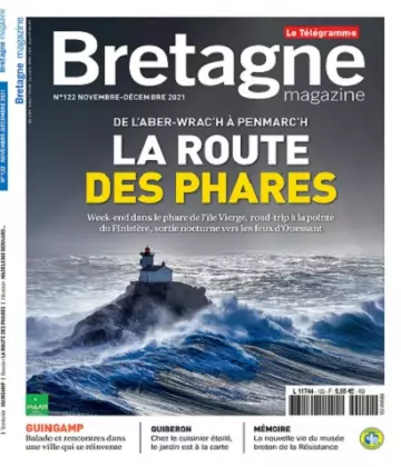 Bretagne Magazine N°122 – Novembre-Décembre 2021  [Magazines]