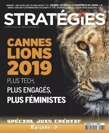 Stratégies N°2001 Du 27 Juin 2019  [Magazines]